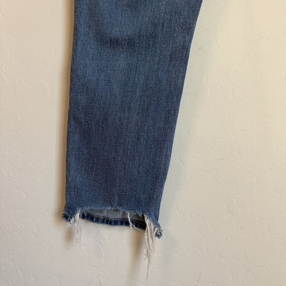 Abercrombie & Fitch Distressed Jeans Size 30/10 The Skinny High Rise Curve Love - Picture 8 of 12